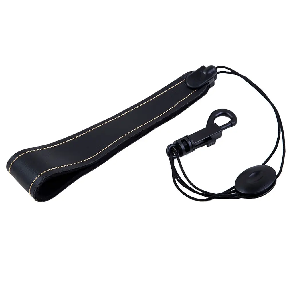

Adjustable Leather Sax Padded Pressure Reducing Strap with Clasp Saxophone Belt Shoulder Accessories