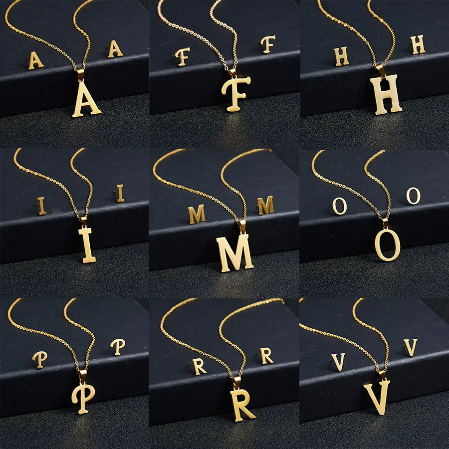 Комплект из колье и серёг нержавеющей стали|Ювелирные наборы| |