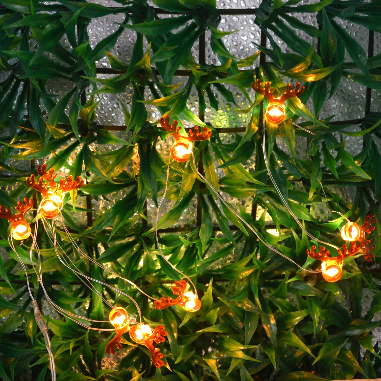 Светодиодная гирлянда 1 м 2 с батарейным отсеком|Светодиодная лента| |