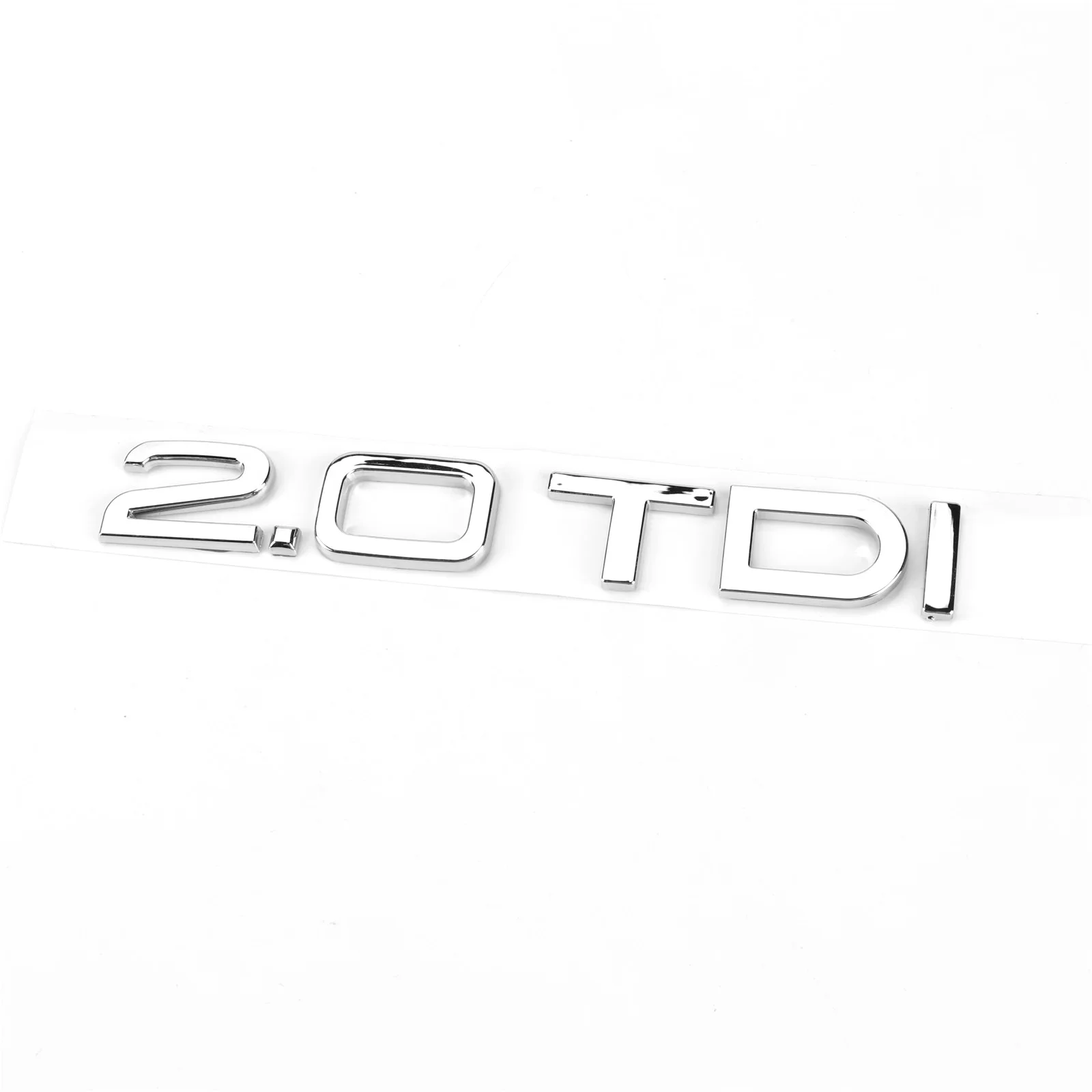 Высокое качество хром 2 0 TDI стикер автомобиля крыло наклейка отделка значок