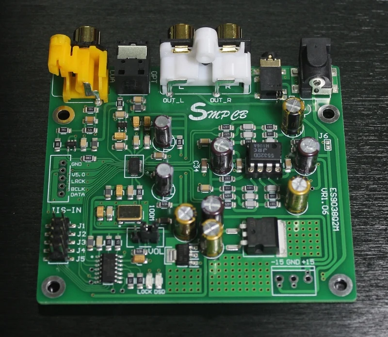 Плата декодера ЦАП ES9038 Q2M DSD поддерживает коаксиальное оптоволоконное DOP IIS DSD 384 кГц (art.: 3920cccf9e145) - 3920cccf9e145