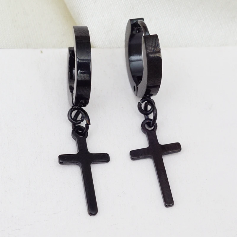 Новинка 2021 г. милые серьги кольца из нержавеющей стали в форме сердца и бабочки