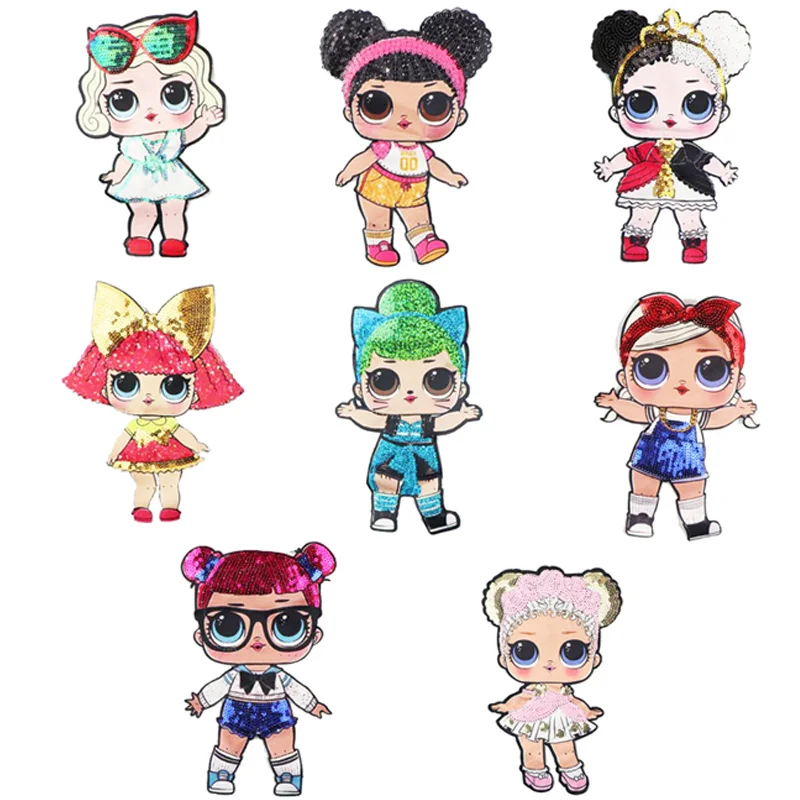 6 шт. оптовая продажа модная Аппликация DIY Водорастворимая Вышивка костюм