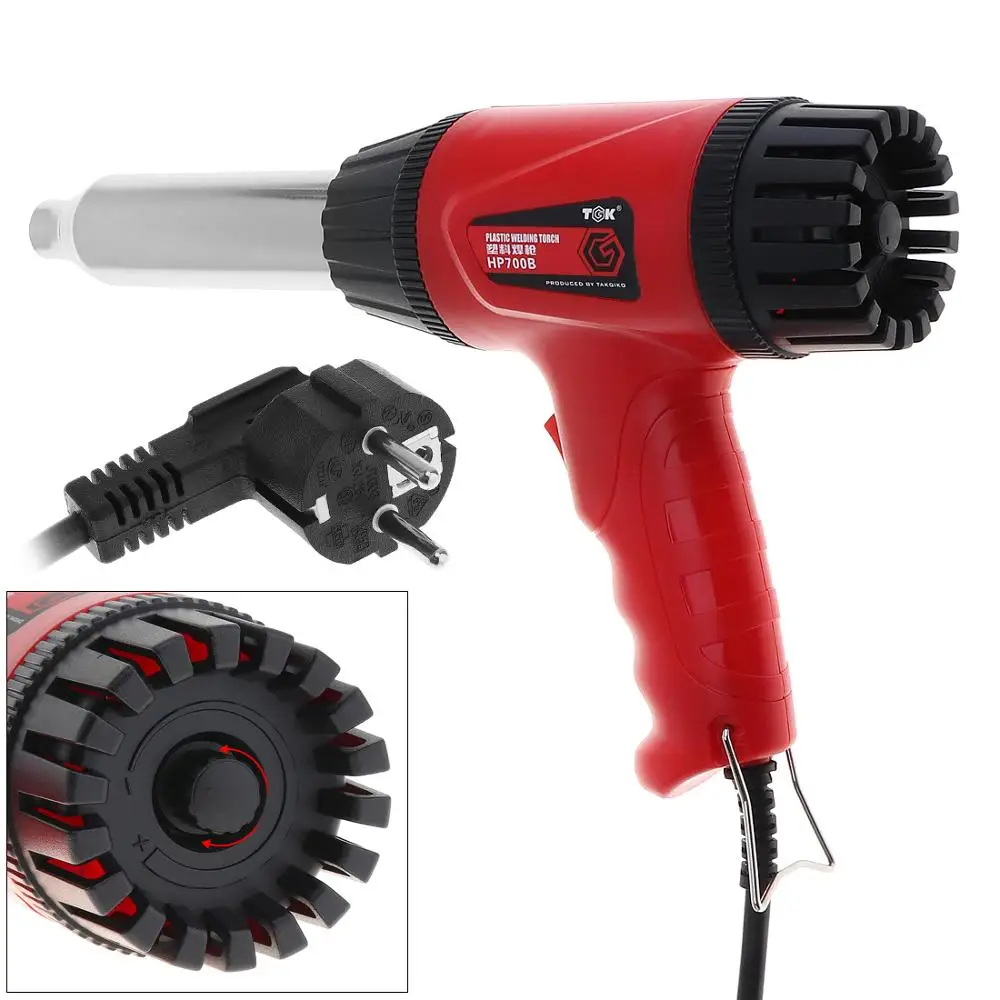 220 В 700 Вт терморегулируемый тепловой пистолет для горячего воздуха ручной