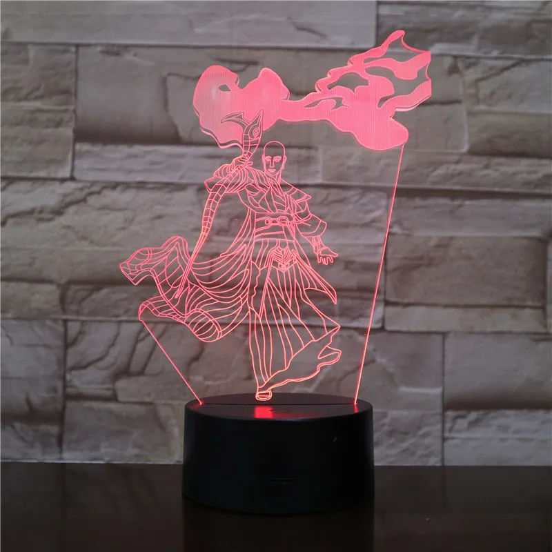 

3D-1985 Cartoon 3D LED Lamp Heros Figure
