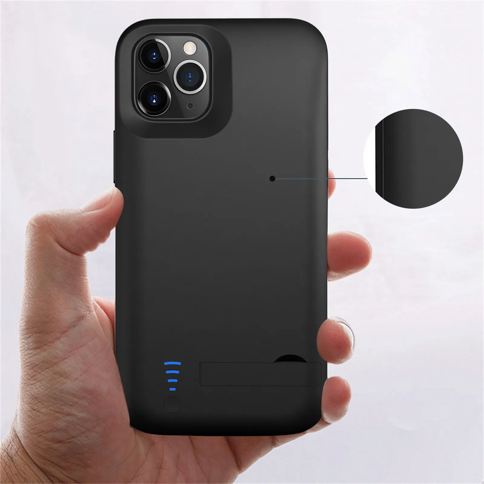 

For Iphone 12 Pro MAX 6.7inch Battery Case 6000mAh Extended Charger Power Cover Portable Security Quick Charging Accessories
