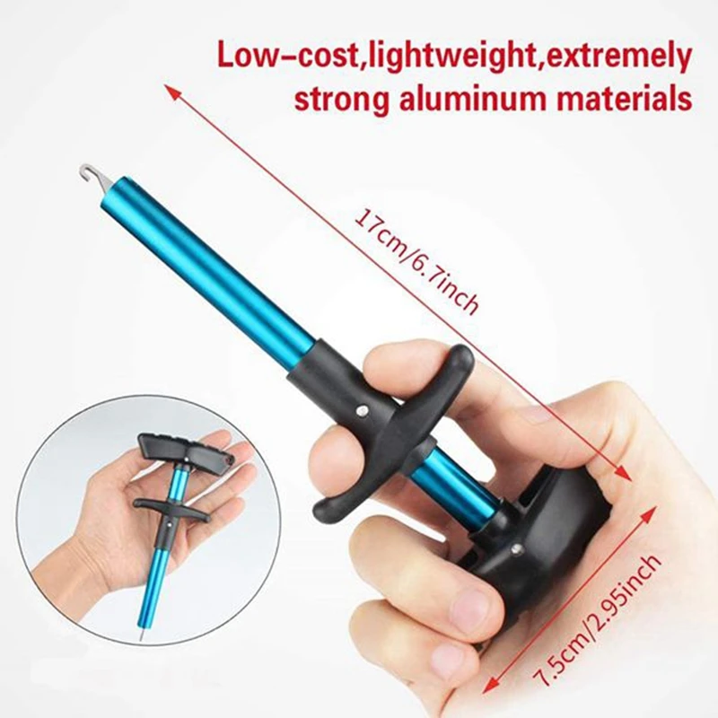 

Fish Hook Remover Tool,4 Pcs Squeeze-Out Fish Hook Tools Fish Hook Separator Fishing Hooks Extractor Fast Decoupling