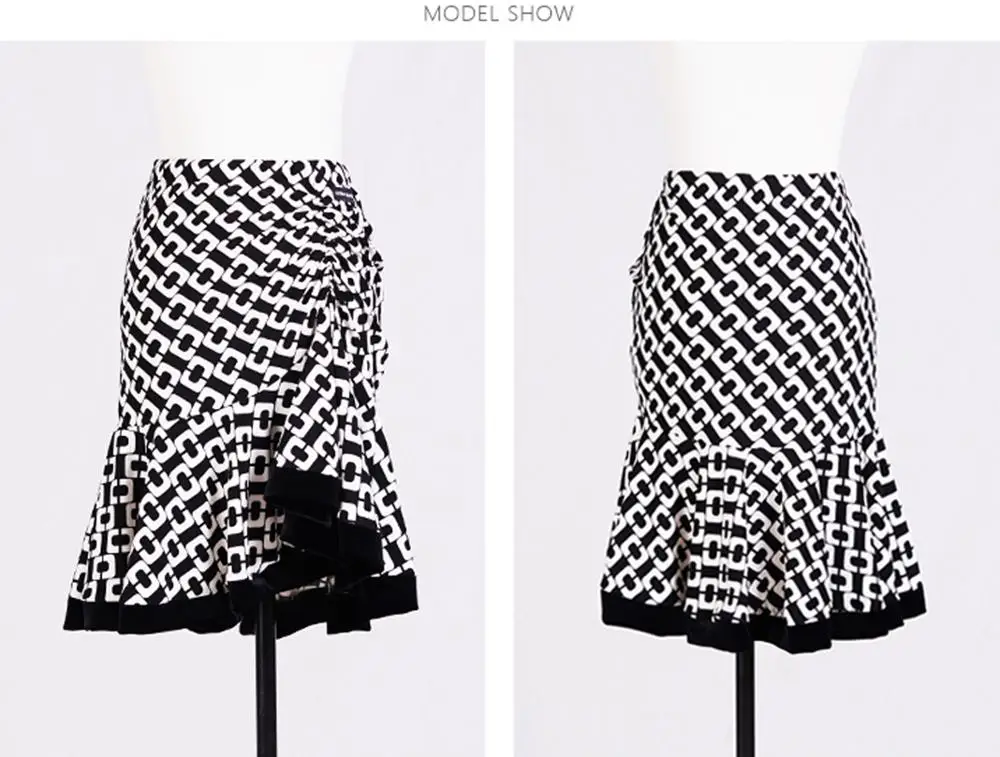 G2047 костюмы для латинских бальных танцев профессиональная юбка моделирования с