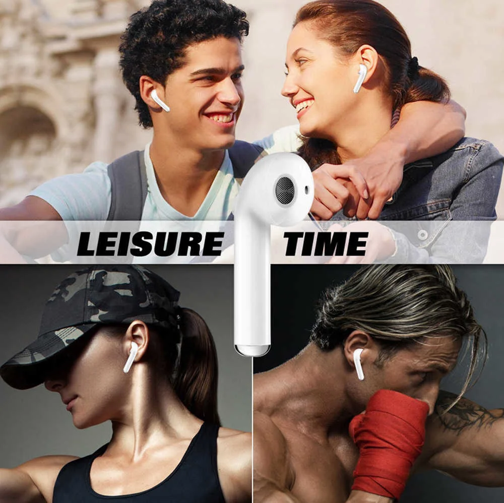 

Hot Sale Earbuds Bluetooth 5.0 Earphones Wireless Headphones Stereo Bass Earbuds In-ear Sport Waterproof Headset For all