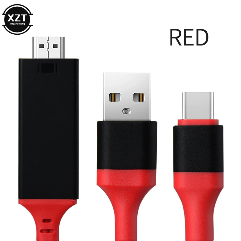 Адаптер для кабеля совместимый с USB 3 1 типа C и HDMI 1080P 720P Ultra HD 4k HDTV видео Samsung S9/8 Huawei