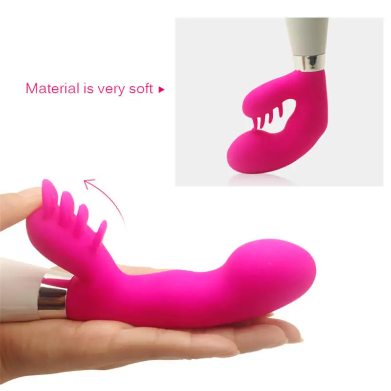 Акула Секс Продукты G spot массаж тела кролик вибратор USB Перезаряжаемый женский