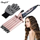 Щипцы для завивки волос CkeyiN с 5 бочками, профессиональные щипцы из нанотитановой керамики, для салона, инструмент для создания волн