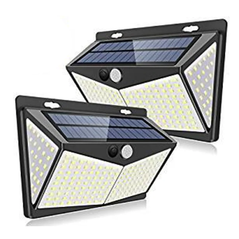 Светодиодный ночник на солнечной батарее с датчиком движения A2 4 стороннее