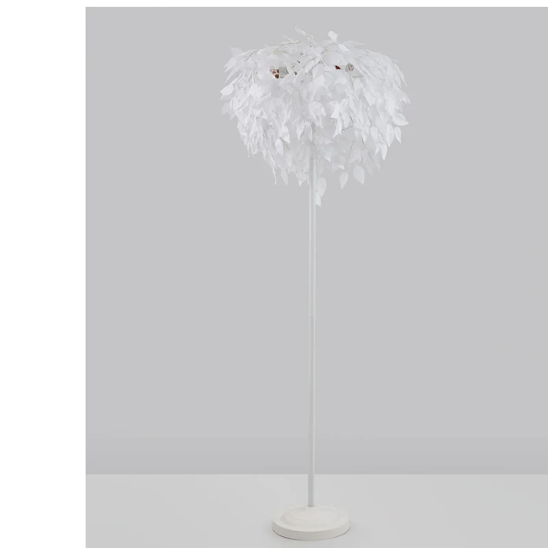 Современный минималистский личность женские туфли с отделкой белыми перьями