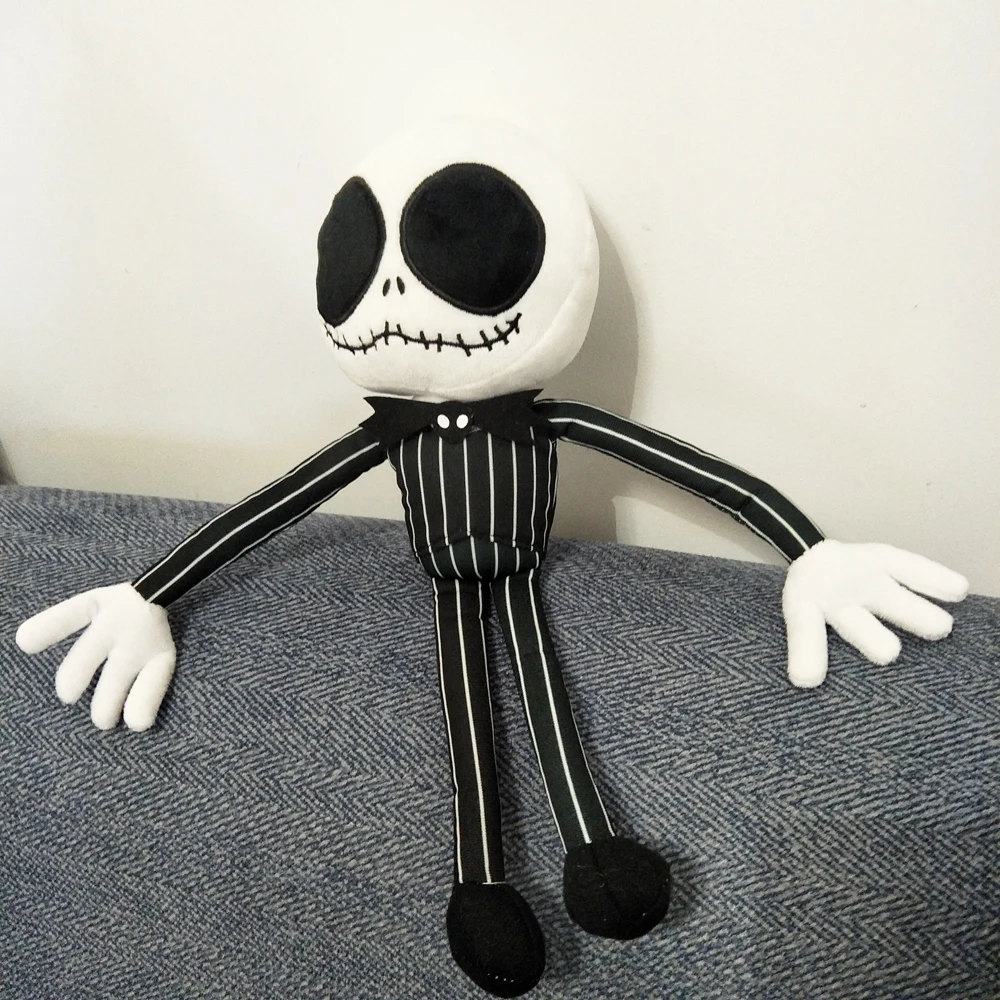 Детская плюшевая игрушка в виде тыквы Джека черепа подарок на день рождения