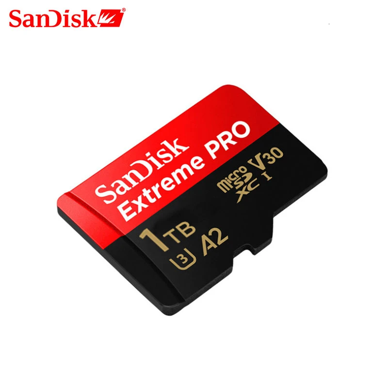 Карта памяти SanDisk Extreme Pro micro sd 64 ГБ 128 1 ТБ 512 класс 10 флеш-карты U3 A2 V30 tf для gopro |