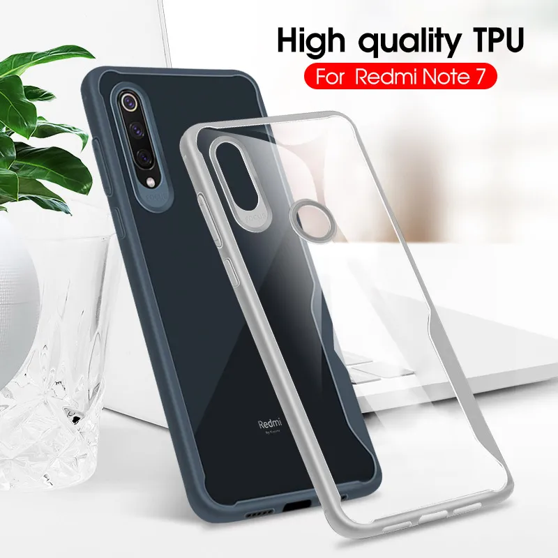 Transparent Phone Case For Xiaomi A2 Lite 9 9T Pro Redmi Note 7 6 5 Crystal Style Rubber Shell TPU Back Cover | Мобильные телефоны