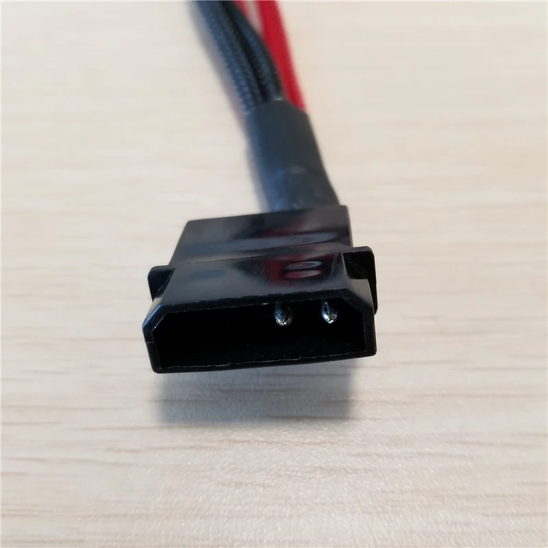 10 шт./лот DIY IDE Molex 4*12 В 4 контактный разъем (2 Контактный провод) вентилятор