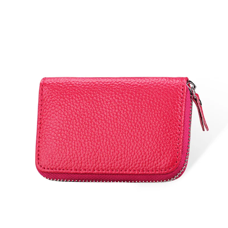 TRASSORY деловой кошелек для карт из натуральной кожи на молнии держатель кредитных