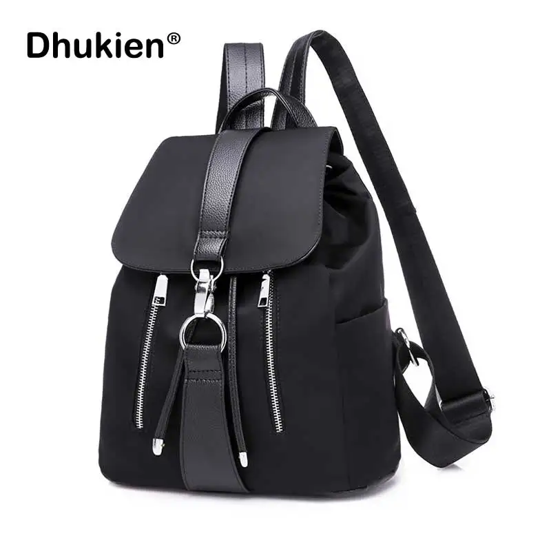 Модные водонепроницаемые нейлоновые женские рюкзаки с защитой от кражи Женский