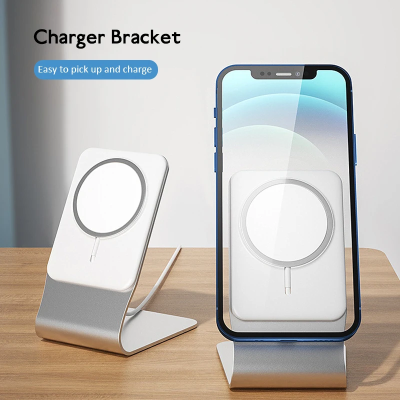 

2021 New Qi Wireless Charger Bracket Phone Stand Holder For IPhone12 /Pro/Mini/Pro Max Magnetic Wireless Charger For Iphone 12