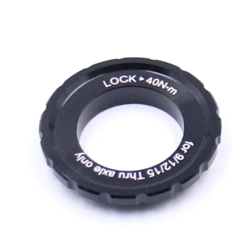 

Bicycle Centerlock Adapter Disc Brake Rotor Cover for 12/15/20MM Thru Axle Aluminum Alloy Bicycle Accessories