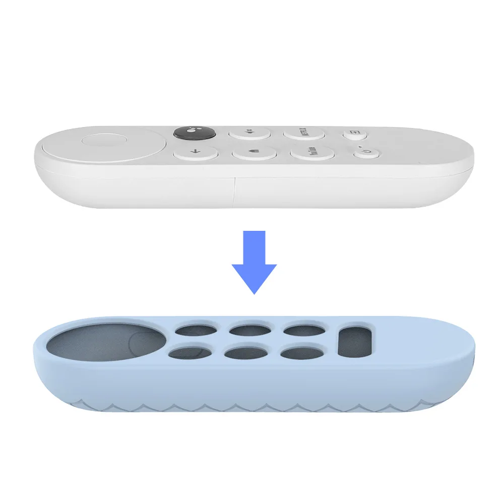 Защитный силиконовый чехол для Google Chromecast Control легкий противоударный мягкий с