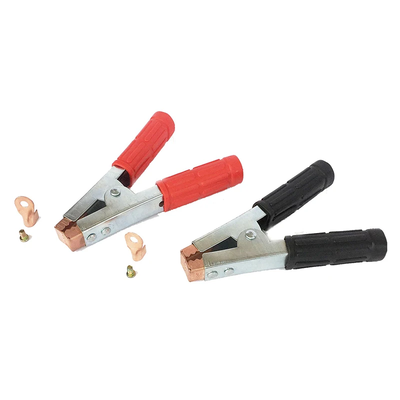 2x крокодил HEAVY DUTY Медь Батарея Тесты зажимы &quotкрокодил&quot | Строительство и