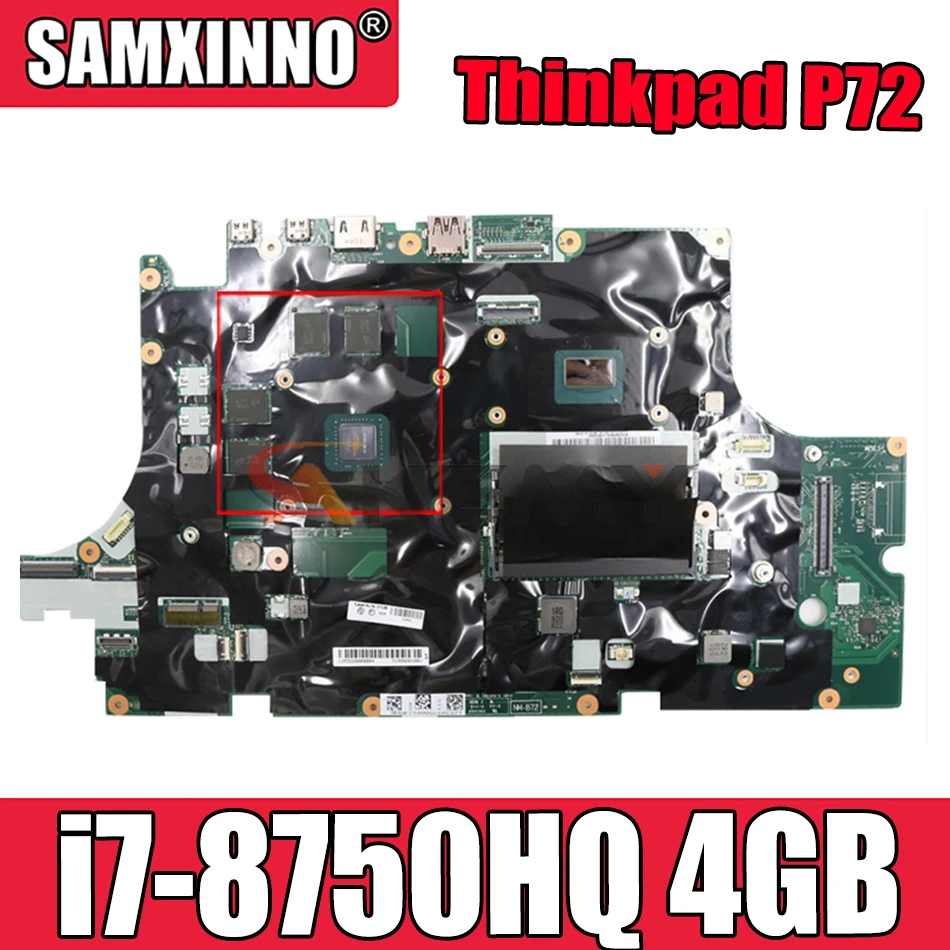 

Akemy для Lenovo Thinkpad P72 Материнская плата ноутбука процессор i7-8750HQ GPU 4 Гб протестированы 100% работу FRU 01YU287 01YU288 01YU273 01YU274