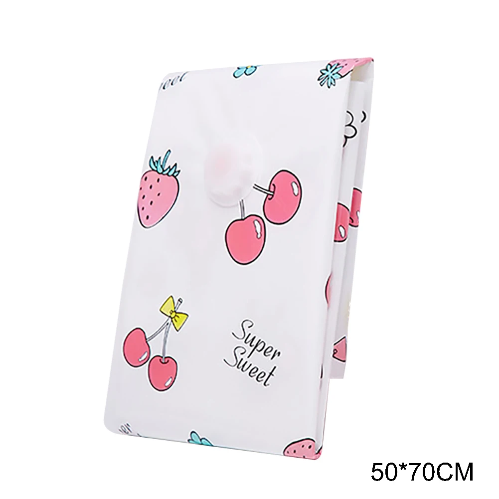 

Vacuum Seal Space Saver Printing Storage Bag Home Clothes Compressed Organizer