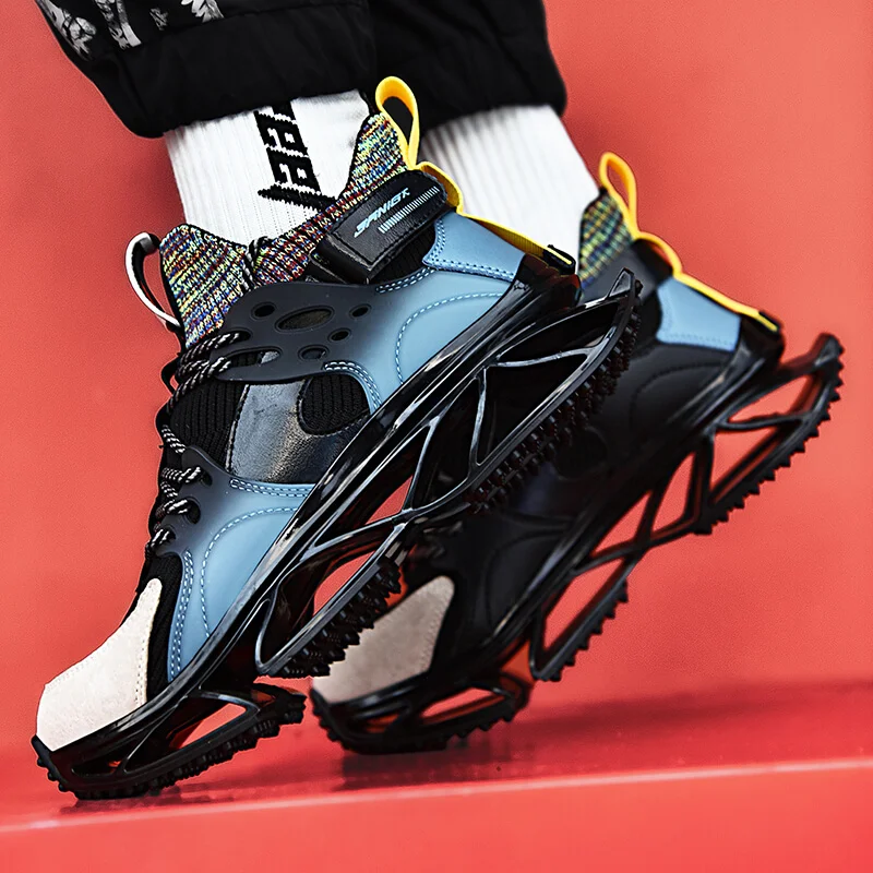 New Designer Men's Shoes Blade Running Shoes for Men High quality Anti skid Damping Breathable Sneakers Man Trend Sport Shoes