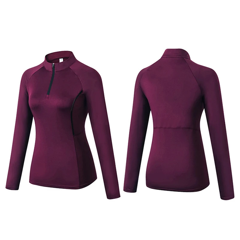 Осенние Топы для йоги женская рубашка с длинным рукавом бега спортивная одежда