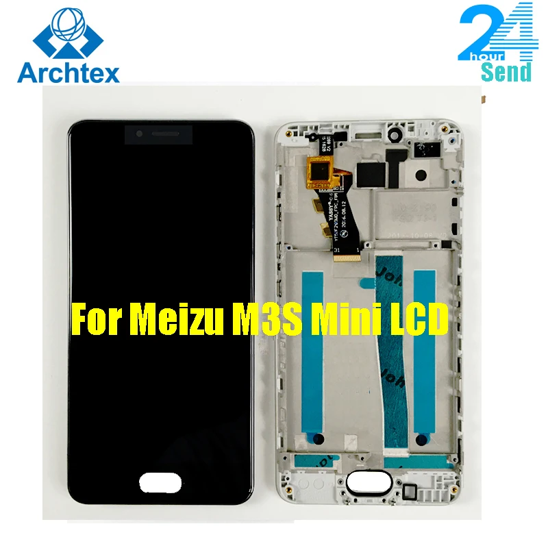 Для Meizu M3s Mini Y685H Y685Q ЖК-дисплей с кодирующий преобразователь сенсорного экрана в