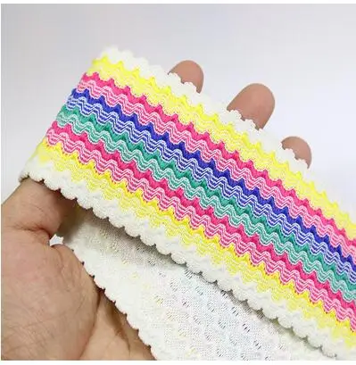 width 6CM 1 метр плоская эластичная лента Полосатое английское слово черно-белая эластичная резинка нейлоновая тесьма аксессуары для пошива одежды - Цвет: width 6CM