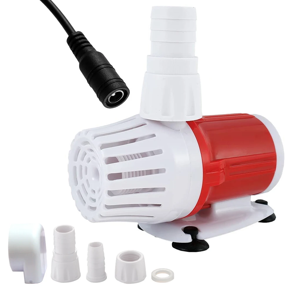 

Погружной водяной насос, 12 В, 30 Вт, 1000 л/ч, погружной циркуляционный насос для аквариума, рыбы, бесшумный микро-насос для пруда