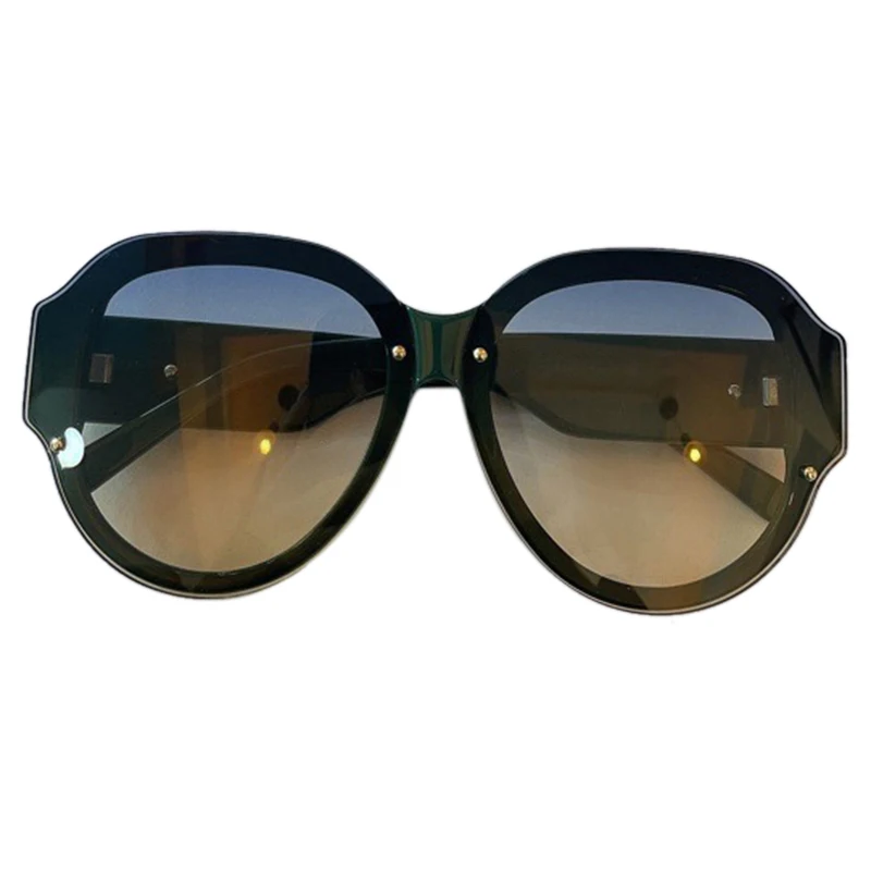 

2021 Rimless Sunglasses Women Round Men Glasses Gradient Sun Glasses Female UV400 Spectacle Eyeglass