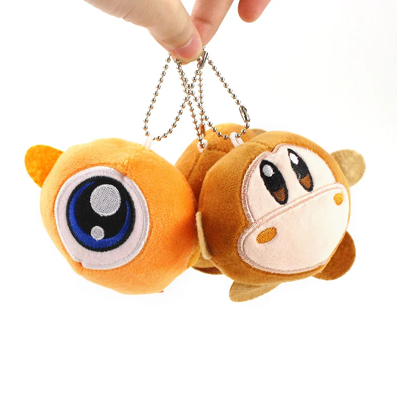 Милые плюшевые брелки для ключей 7 см 2 вида игрушки мягкая кукла рюкзак маленькие