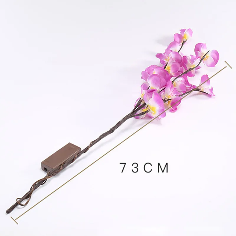 

Creative LED Simulation Orchid Branch Lights for Room Decoration Christmas Fairy Night Lights Holiday Garden Party Wedding Decor