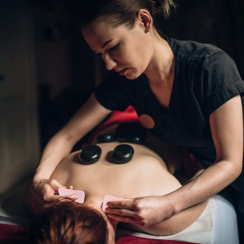 

5Pcs Scraping Plates Guasha Scraping Tools Portable Guasha Boards Face Scraper