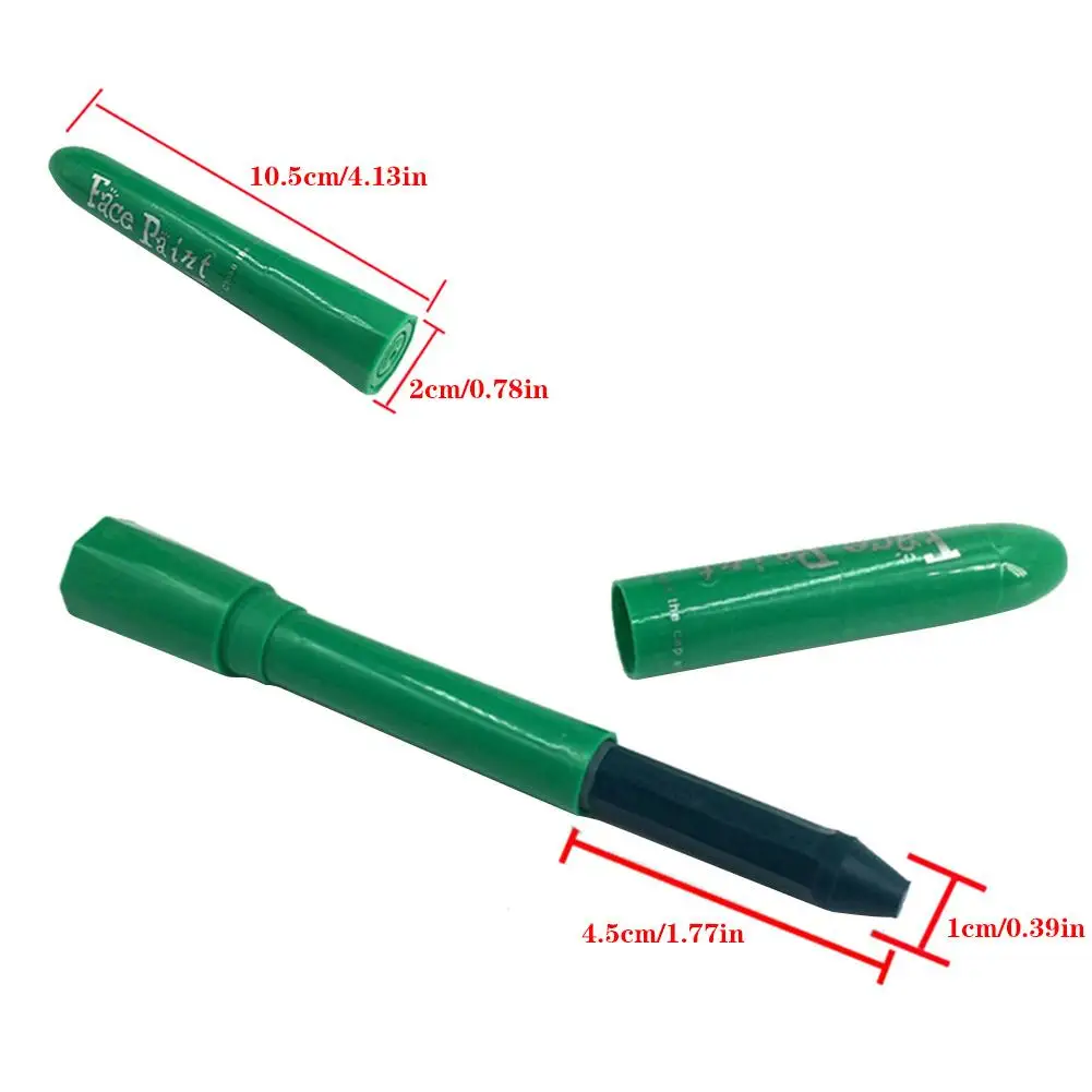 Детское лицо пастельный мелок набор краски клоун вечерние цветные 12 карандаши