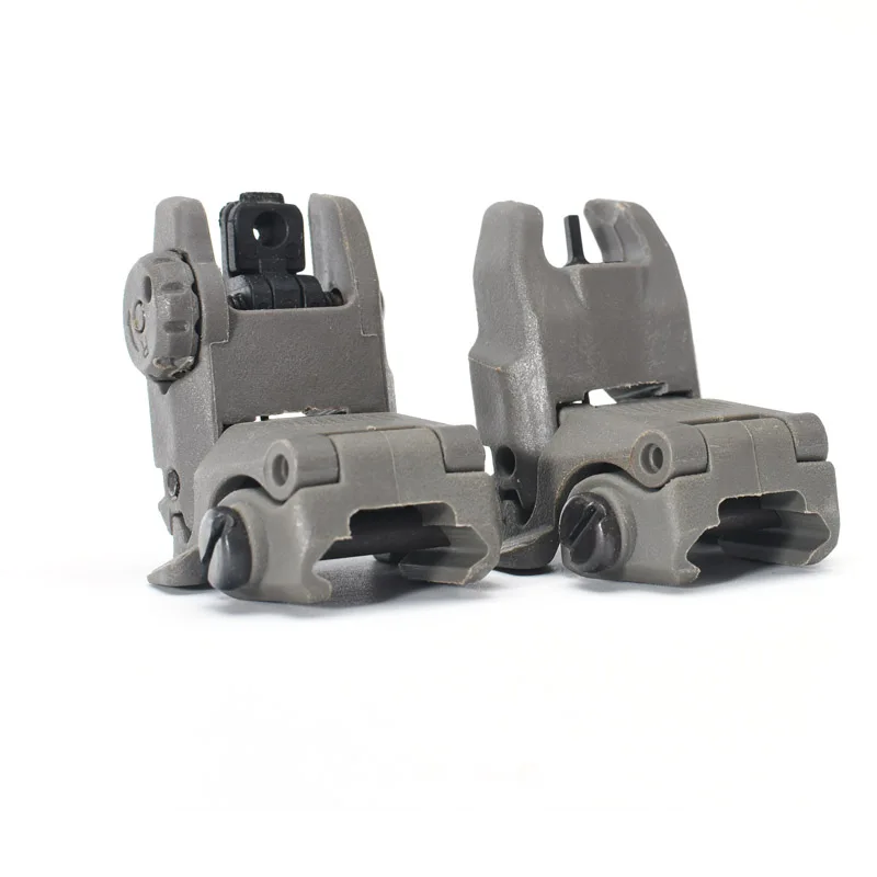 20MM Rail Gen1 Tactical Folding Front &amp Rear Set Flip Up Backup Sights BUIS | Спорт и развлечения