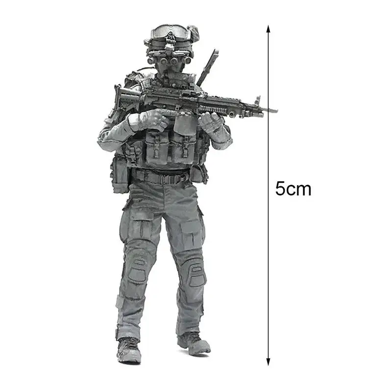 

1:35 Scale Resin Figure Unpainted Model Kit Figure Unpainted Special Collect Forces Unassambled AH-02 N5U7