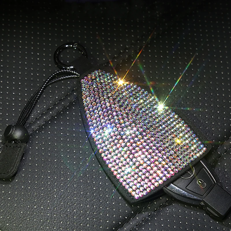 Натуральная кожа Автомобильный ключ сумка для Benz Audi BMW девушка леди женский