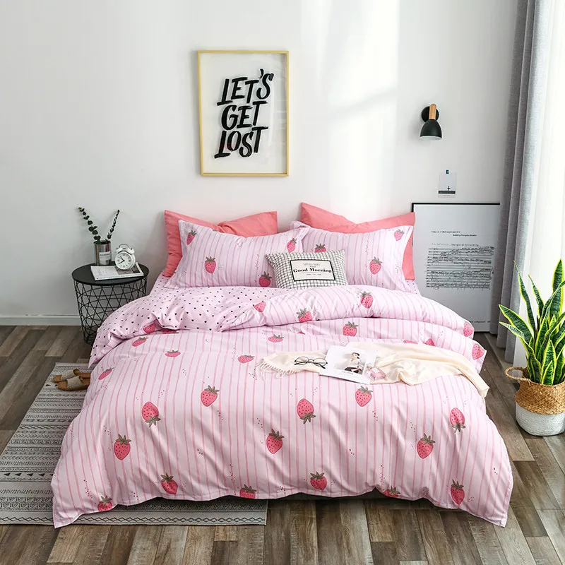 3/4 шт. Постельное белье Мягкий хлопок постельное стеганое одеяло Одеяло Подушка
