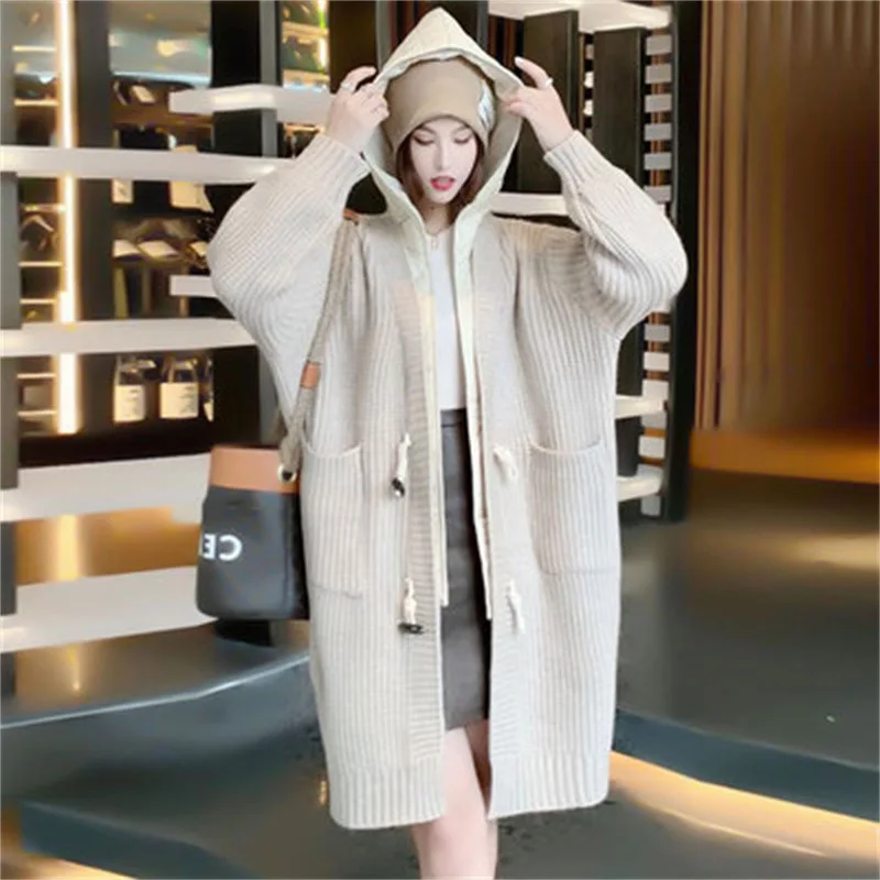 

Лидер продаж 2021, женский модный Повседневный свободный свитер, женские однобортные кардиганы, пальто 1569