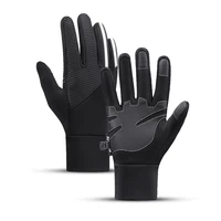 2022 new winter cycling gloves for men women full finger touchscreen non slip plus fleece warm reflective ski gloves for sports