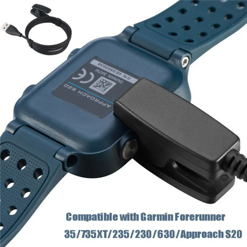 1 м/3 3 фута для Garmin Forerunner 735XT 230 235 630 подход S20 зажим синхронизации данных зарядное