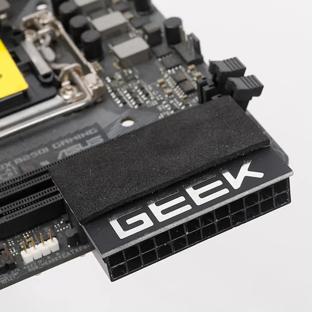 ATX 24Pin Atx 90 градусов 24 pin к 24pin адаптер питания материнская плата Разъемы модульные