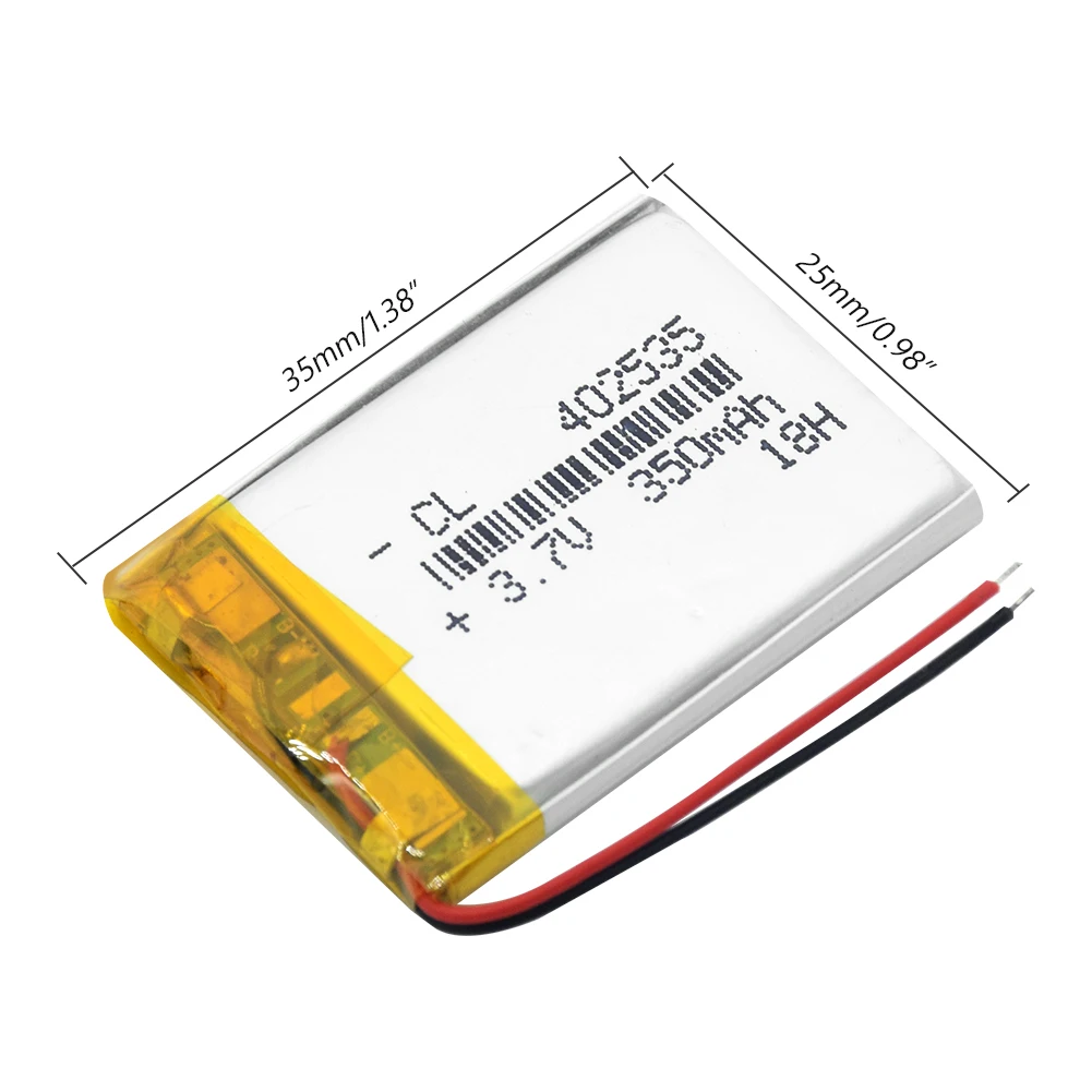 Литий-ионная аккумуляторная батарея 3 7 в 402535 мАч | Электроника