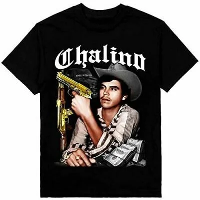 

Chalino Sanchez Mens Heavyweight T-Shirt Printed On Shaka Wear Tee